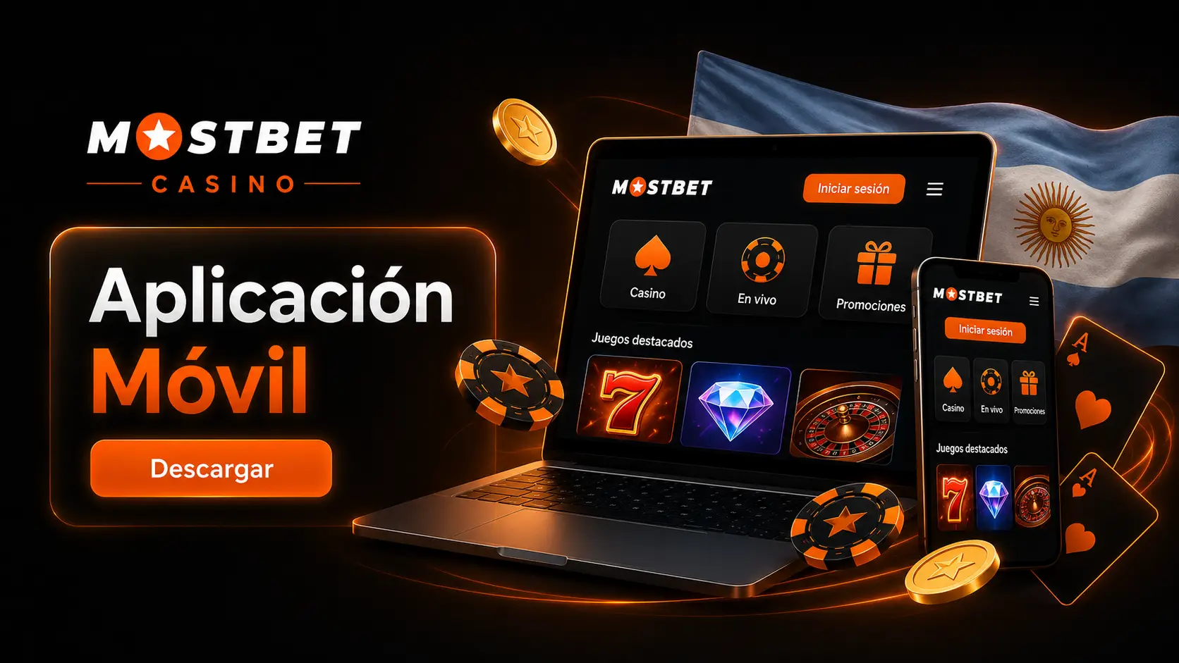 Aplicación Móvil y Versión Web de Mostbet
